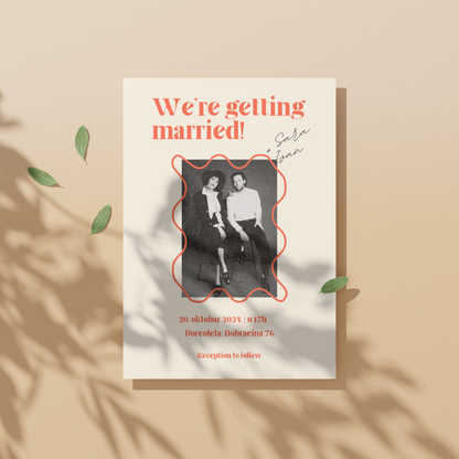 We're getting married! - Bež